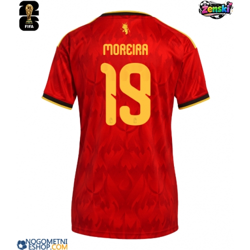 Ženski Nogometni dresi Belgija Diego Moreira #19 Domači SP 2026 Kratek Rokav